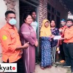 Aktivis Kemanusiaan KRI Salurkan Bantuan Ke Keluarga Tarsiyem