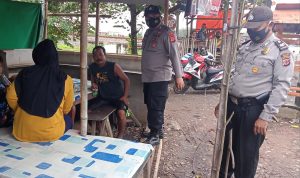 Polsek Cikedung Laksanakan KRYD Dalam Rangka PPKM