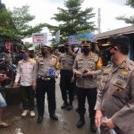 Kapolres Indramayu AKBP Hafid S Herlambang Kembali Pimpin Kegiatan Pembagian Masker