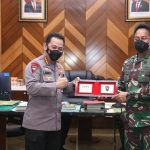 Kapolri Jenderal Listyo Sigit Prabowo Kunjungi Kepala Staf Angkatan Darat