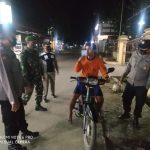 Operasi Yustisi Polsek Sliyeg Dimalam Hari Jaring Sepuluh Pelanggar Prokes