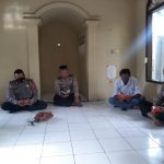 Pelaksanaan Giat Bimbingan Rohani,  Mental Dan Doa  Bersama  Personel Polsek Lohbener