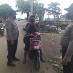 Polsek Tukdana Giat Ops Yustisi PPKM Periode II