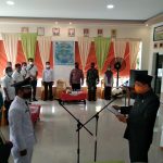 Taufik Hidayat Lantik Sofyan Menjadi Kuwu Desa Mekargading