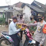 Tiga Pilar Kecamatan Cantigi Laksanakan Ops Yustisi dan Bagikan Masker