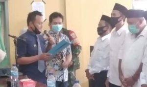 Panitia Pilwu 2021 Desa Sambimaya Resmi Dilantik