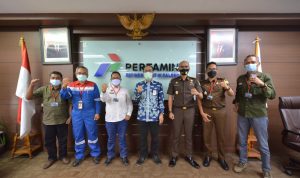 Tingkatkan Sinergitas, Kajari Dan BPN Indramayu Visit Ke Pertamina Balongan