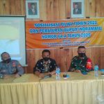 Kapolsek Krangkeng Hadiri Kegiatan Sosialisasi Pilwu Serentak 2021