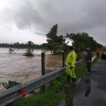 Luapan Sungai Cilalanang Di Kecamatan Terisi, Rendam Sebagian Ruas Jalan Tol Cipali