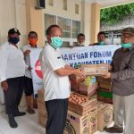 Forum Agen BNI 46 Salurkan Bantuan Untuk Korban Banjir Indramayu