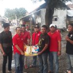 Pemuda Demokrat Indonesia dan Relawan Marhaenis Indramayu  Bagikan Sembako Untuk  Korban Banjir