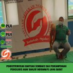 Pasca Banjir Haurgeulis, Pemuda PUI Indramayu Bersama Yayasan Sedekah Ngider Indonesia Lakukan Pendampingan Psikologis Trauma Anak