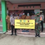 Polsek Karangampel Bersama Perwira Polres Indramayu Lakukan Pengecekan PPKM Skala Mikro
