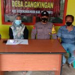 Bhabinkamtibmas Polsek Kedokanbunder Bersama Tim Gugus Tugas Gelar Penerapan 3T PPKM Mikro