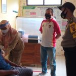 Polsek Krangkeng Lakukan Pendampingan Giat Vaksinasi Tahap Dua