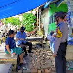 Polsek Kandanghaur Lakukan Giat Tracing dan himbauan pencegahan Covid 19 Oleh Ba Posko PPKM