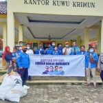 Gerakan Pemuda Peduli Bencana, KNPI Distribusikan Bantuan Korban Banjir Indramayu