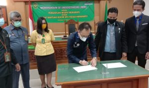 PERADI Indramayu Jalin Kerjasama Persidangan Eletronik