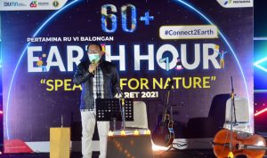 Peringati Earth Hour, Pertamina RU VI Padamkan Listrik Perumahan