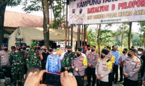 Kapolda Resmikan Kampung Tangguh Guna Memutus Penyebaran Covid-19
