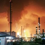 Tangki Gasoline Pertamina Balongan Meledak