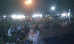 Pedagang di Area Sport Centre Gelar Silahturahmi