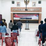 Polres Kediri Kota Melaksaknakan Perpisahan Dengan Pelajar Papua