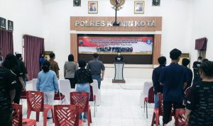 Polres Kediri Kota Melaksaknakan Perpisahan Dengan Pelajar Papua