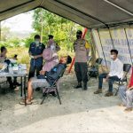 Batalyon D Pelopor Satbrimob Polda Metro Jaya Gelar  Swab Antigen Gratis