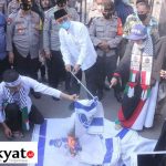 Berbagai Organisasi Islam Indramayu Turun Ke Jalan Bela Muslim Palestina