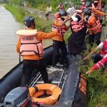 BPBD Kabupaten Indramayu Bersama Potensi SAR Gelar Simulasi Water Rescue