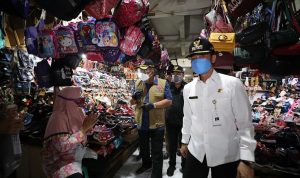 Blusukan ke Pasar Bitingan, Ketua Satgas Pastikan Penerapan 3M Berjalan Optimal