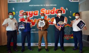 Pertamina Balongan Laksanakan Vaksinasi Ccovid-19 Tahap Satu