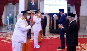 Presiden Lantik Gubernur dan Wakil Gubernur Sulawesi Tengah Masa Jabatan 2021-2024