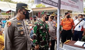 Sambut HUT Bhayangkara ke-75, Polres Indramayu Garap 14,9 Ribu Vaksinasi Massal