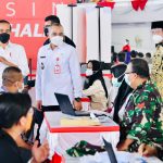 Presiden Tinjau Vaksinasi Covid-19 Massal di Kabupaten Tangerang
