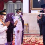 Presiden Lantik Gubernur dan Wakil Gubernur Jambi Masa Jabatan 2021-2024