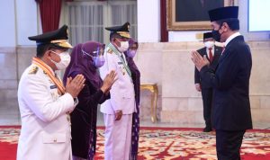 Presiden Lantik Gubernur dan Wakil Gubernur Jambi Masa Jabatan 2021-2024