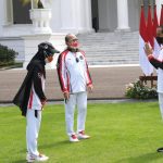 Presiden Jokowi Lepas Kontingen Indonesia ke Olimpiade Tokyo