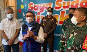 Bupati Indramayu Apresiasi Pelaksanaan Vaksinasi Tahap 2 di Pertamina RU VI Balongan