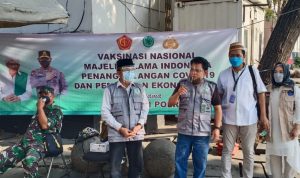 Vaksinasi Berjalan Lancar, Gernas MUI Apresiasi TNI Dan Polri