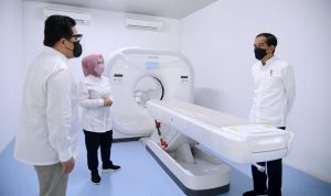 Presiden Jokowi Resmikan RS Modular Pertamina Tanjung Duren