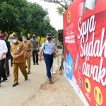 Presiden Jokowi Tinjau Langsung Program Vaksinasi bagi Pelajar di Kabupaten Cirebon