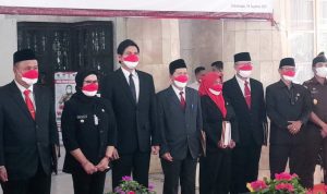 Bupati Indramayu Melantik PNS Ke Jabatan Pimpinan Tinggi Pratama