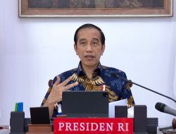 Presiden Jokowi Sampaikan Sejumlah Arahan Terkait Evaluasi PPKM