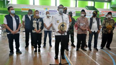 Ridwan Kamil Jadikan Sentra Vaksinasi Pertamina Balongan Sebagai Percontohan Perusahaan Lain di Jabar