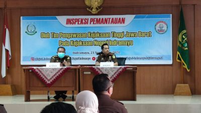 Tim Pengawas Kejati Jabar Apresiasi Kinerja Kejari Indramayu Menuju WBK WBBM
