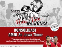 DPD GMNI Jawa Timur Minta Pemerintah Segera Menyelesaikan Konflik Agraria