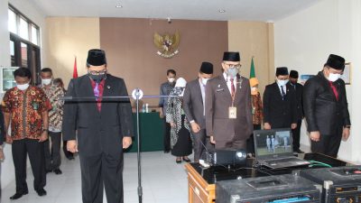 PN Indramayu Kelas I B Ikuti Upacara Hari Kesaktian Pancasila Secara Virtual