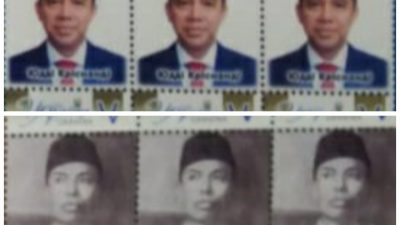 Diluncurkan di Kyiv, prangko bergambar wajah Dubes RI untuk Ukraina
